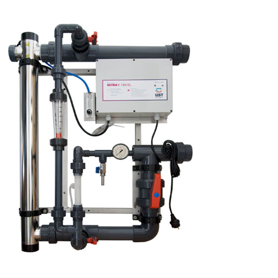 UV-C-Anlage mit zusätzlicher Ozongeneration für doppelte Desinfektionswirkung